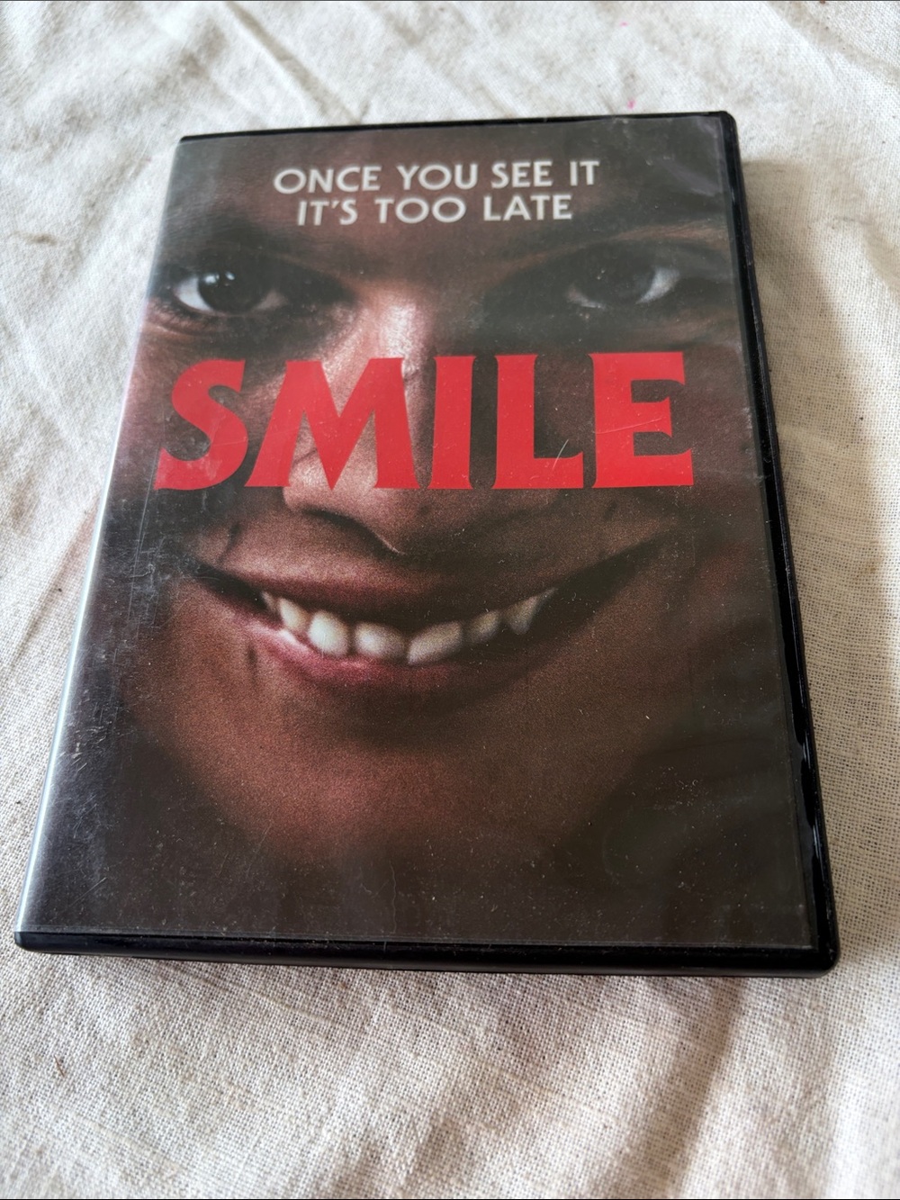 SMILE DVD Movie with Red Title